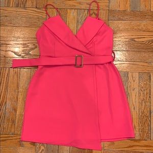 PrettyLittleThing Mini Pink Dress size L
